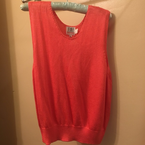 Fia Italia Handloomed tank top & Cardigan, XL, NWT - Picture 2 of 8